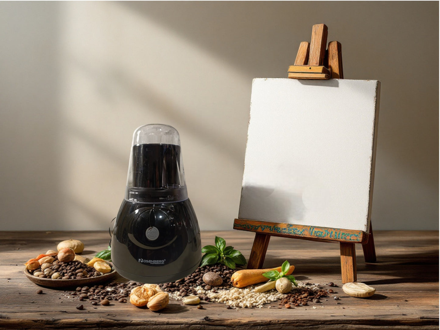 Frullatore a Caraffa 1,5 L Frullatore multifunzione con Macina caffè-spezie BIANCO/NERO
